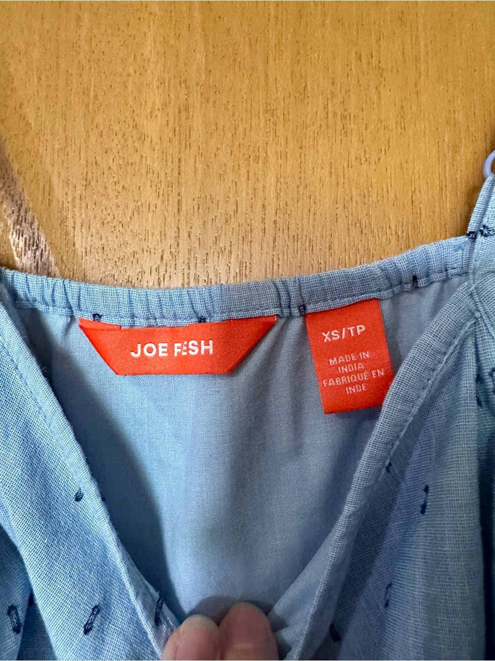Joe Fresh Light Blue Spaghetti-Strap Maxi Dress - Picture 4 of 4